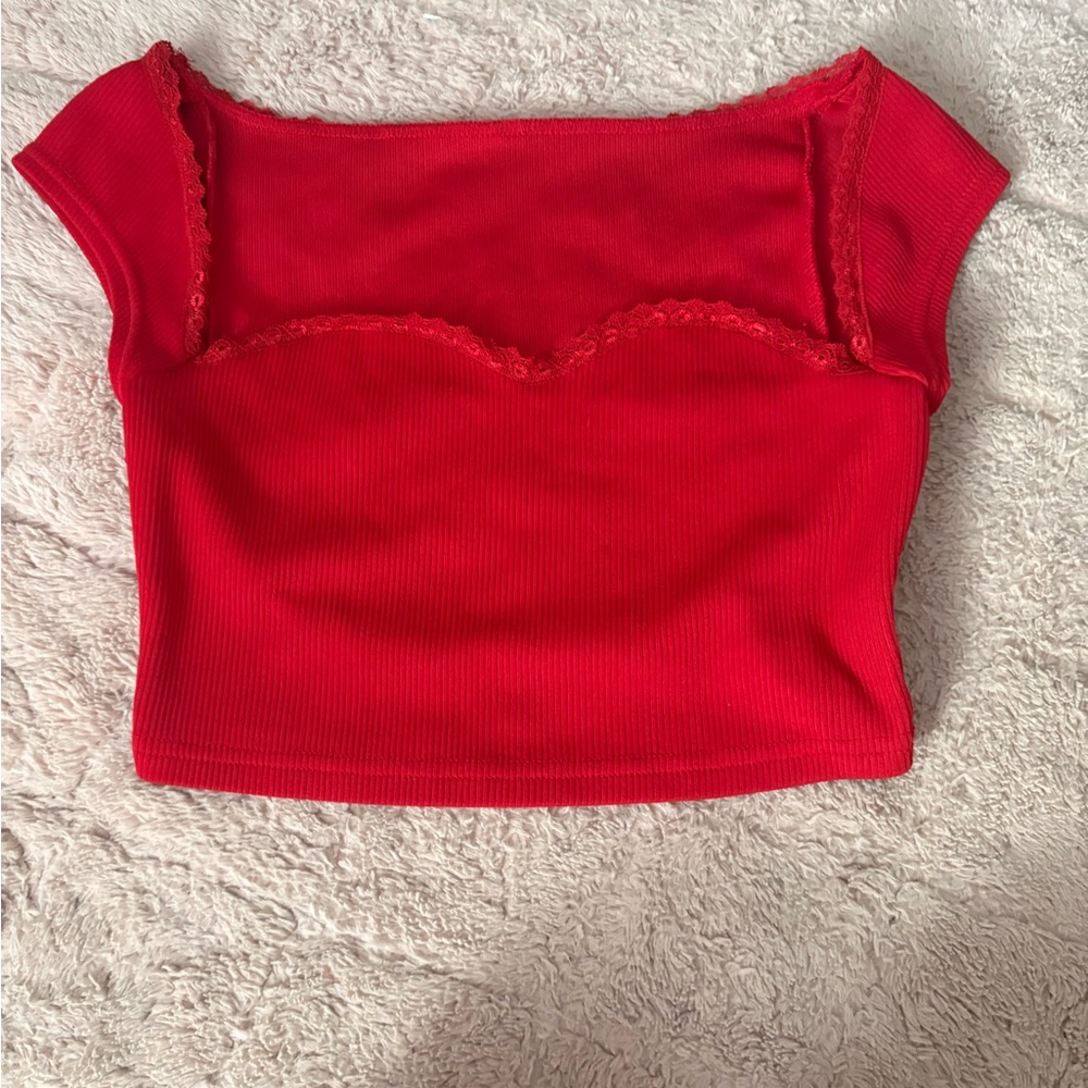 Red Women's Top